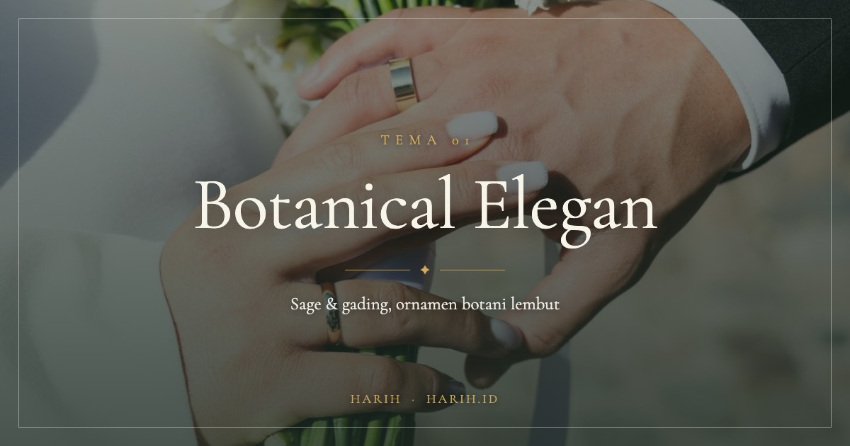 Contoh Botanical Elegan