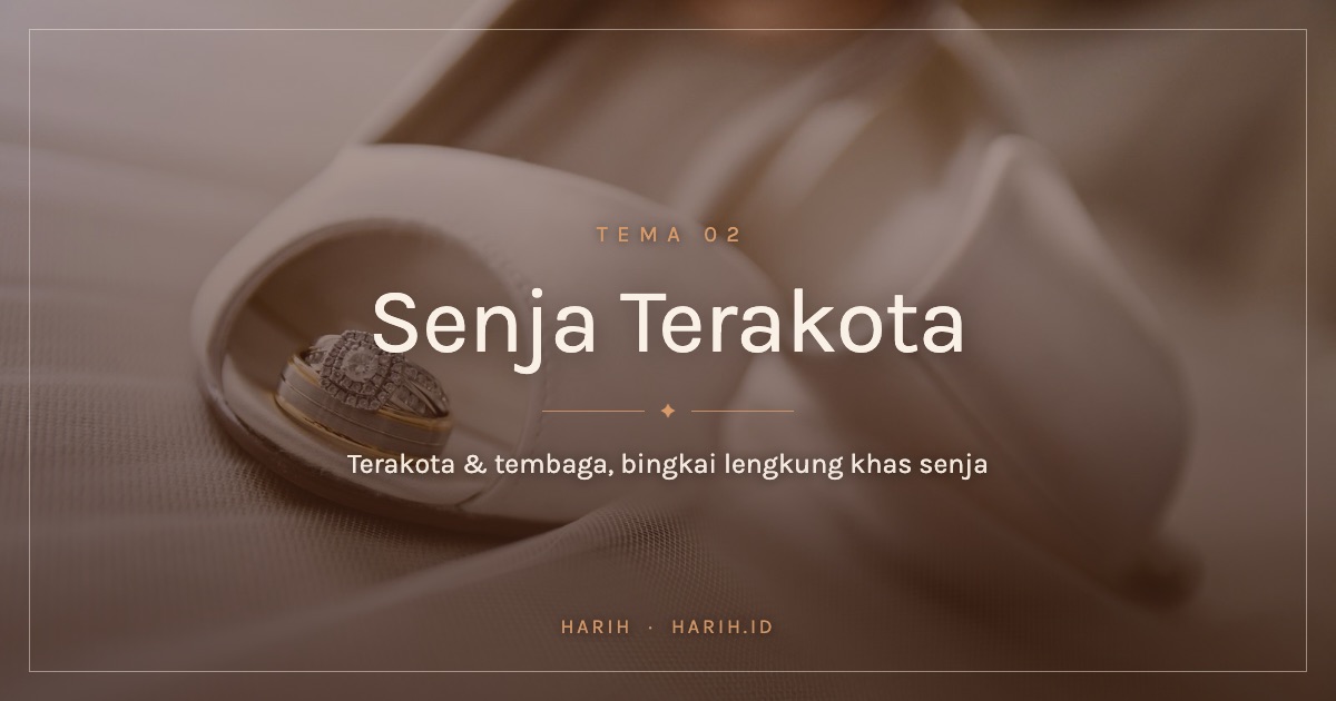 Contoh Senja Terakota